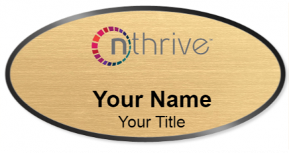 Custom name badges for NThrive