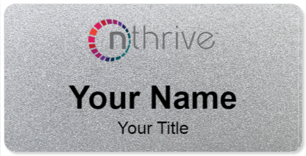 Custom name badges for NThrive