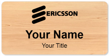 Custom name badges for Ericsson