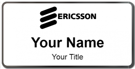 Custom name badges for Ericsson