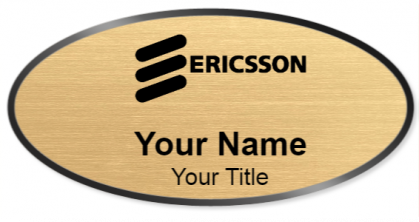 Custom name badges for Ericsson