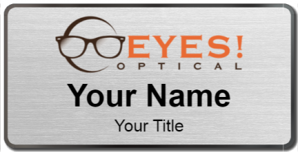 Custom name badges for EYES Optical
