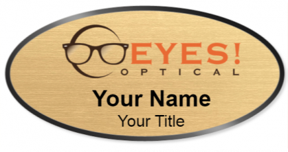Custom name badges for EYES Optical