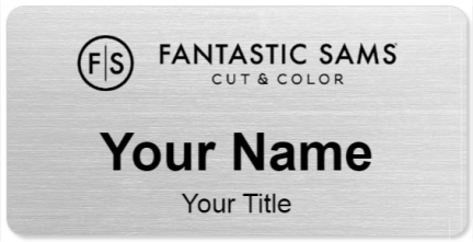 Custom name badges for Fantastic Sams Cut and Color
