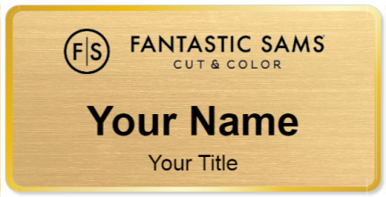 Custom name badges for Fantastic Sams Cut and Color
