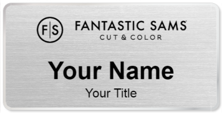 Custom name badges for Fantastic Sams Cut and Color