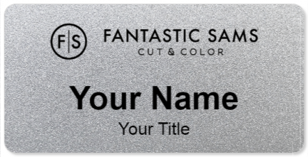 Custom name badges for Fantastic Sams Cut and Color