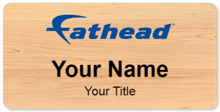Custom name badges for Fathead