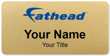 Custom name badges for Fathead