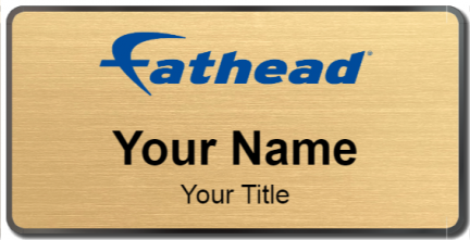 Custom name badges for Fathead