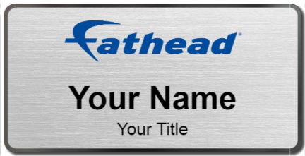 Custom name badges for Fathead
