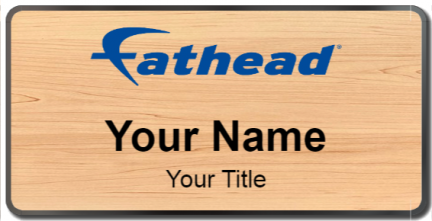 Custom name badges for Fathead