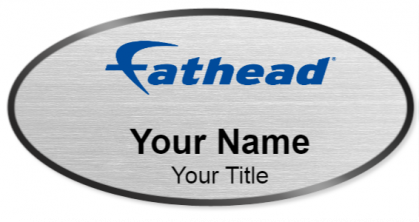 Custom name badges for Fathead