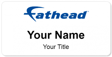 Custom name badges for Fathead