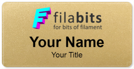 Custom name badges for Filabits