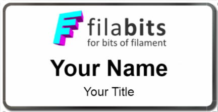 Custom name badges for Filabits