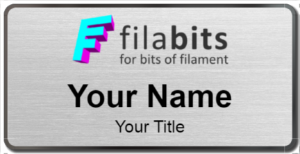 Custom name badges for Filabits