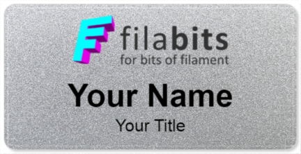 Custom name badges for Filabits