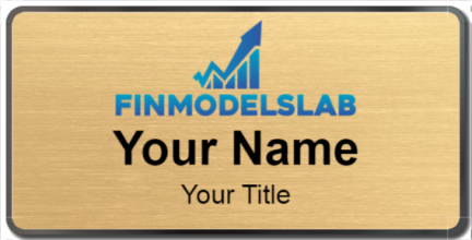 Custom name badges for Finmodelslab