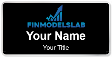 Custom name badges for Finmodelslab