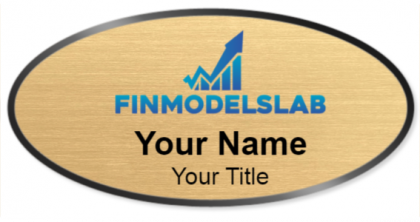 Custom name badges for Finmodelslab