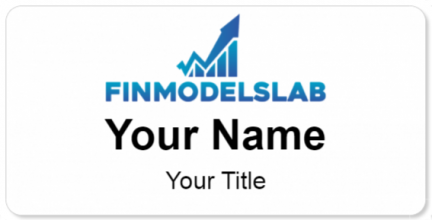 Custom name badges for Finmodelslab