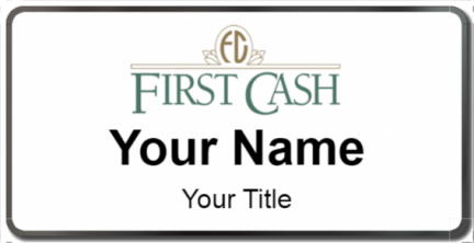 Custom name badges for First Cash