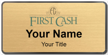 Custom name badges for First Cash