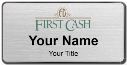 Custom name badges for First Cash