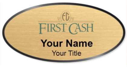 Custom name badges for First Cash