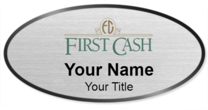 Custom name badges for First Cash