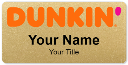 Dunkin Donuts Template Image