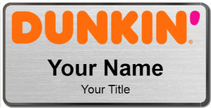 Dunkin Donuts Template Image