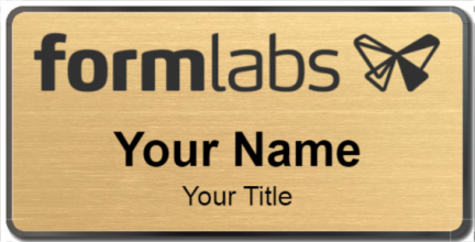 Custom name badges for Formlabs