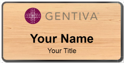 Custom name badges for Gentiva