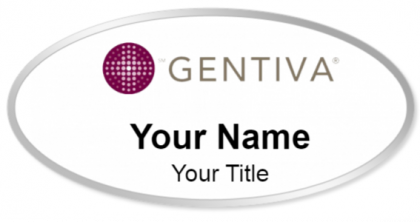 Custom name badges for Gentiva