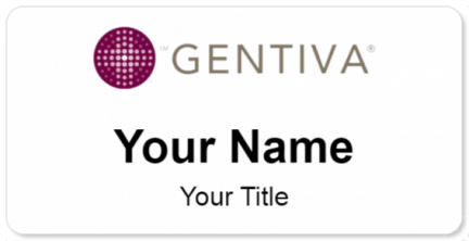 Custom name badges for Gentiva