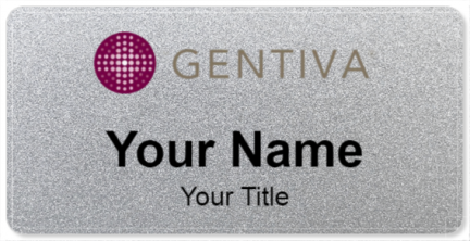 Custom name badges for Gentiva