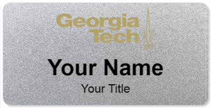Custom name badges for Georgia Institute of technology