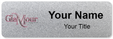 Custom name badges for Glamour Hair Extension Boutique