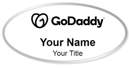 Custom name badges for GoDaddy