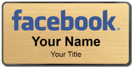 Custom name badges for Facebook