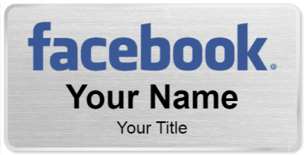 Custom name badges for Facebook