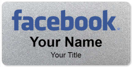 Custom name badges for Facebook