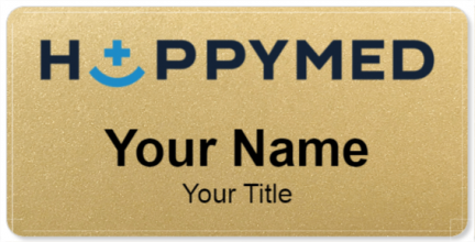 Custom name badges for HappyMed