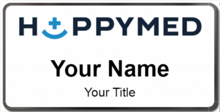 Custom name badges for HappyMed