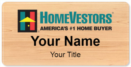 Custom name badges for HomeVestors