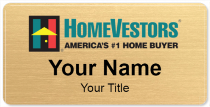 Custom name badges for HomeVestors