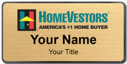 Custom name badges for HomeVestors