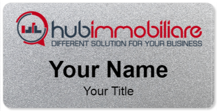 Custom name badges for Hub Immobiliare